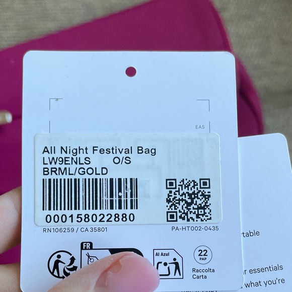 lululemon athletica All Night Festival Crossbody Bag 5L - Picture 2 of 12